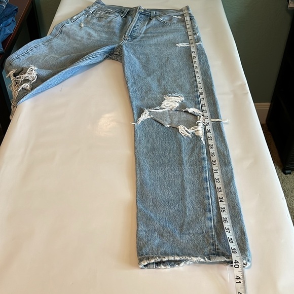 Agolde 90’s Mid Rise Straight Size 25 - Picture 9 of 16